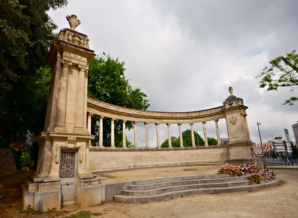 Monumento a la guerra en Montpellier, Francia —  Fotos de Stock