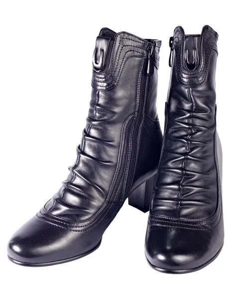 Zapatos femeninos negros — Foto de Stock