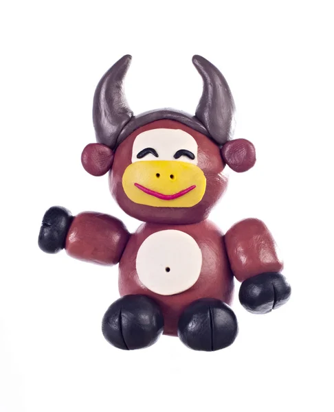 Plastelíny ox. čínský horoskop — Stock fotografie