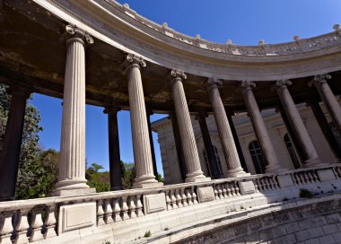 Columns of Longchamp palace, Marseille clipart