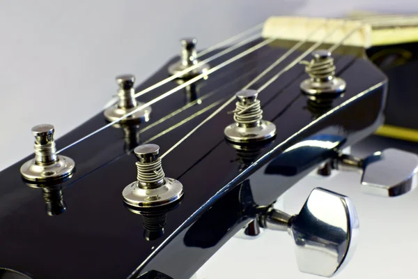 Cabeçalho da guitarra clássica — Fotografia de Stock