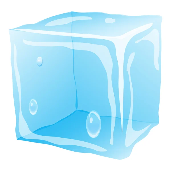 Cubo de gelo —  Vetores de Stock