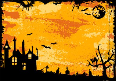 Halloween frame clipart