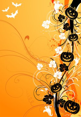 Abstract halloween background clipart