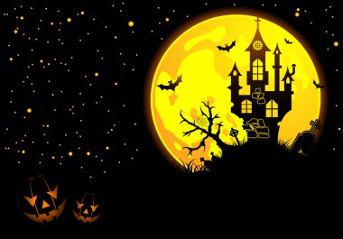 Halloween background clipart