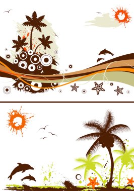 Collect summer design clipart