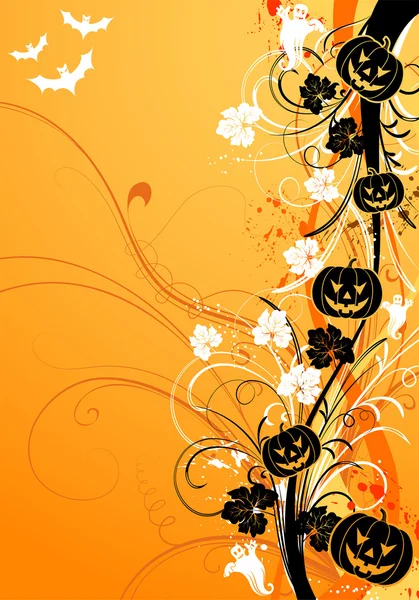 Astratto sfondo di Halloween — Vettoriale Stock