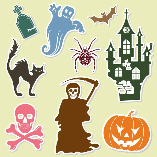 Thème Halloween — Image vectorielle