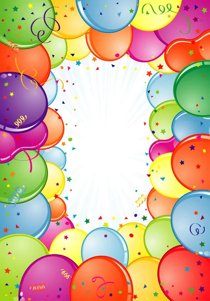 Cadre d'anniversaire — Image vectorielle