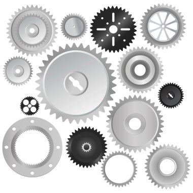 Gear wheels clipart