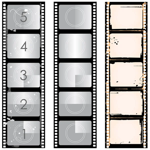 Film abstrait — Image vectorielle