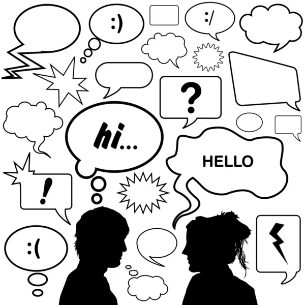 Bulles de dialogue — Image vectorielle