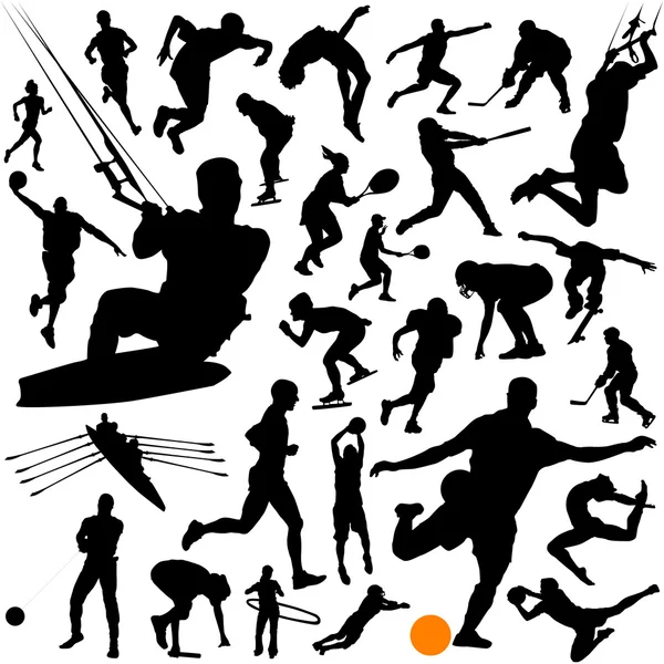 Занятия спортом — стоковый вектор