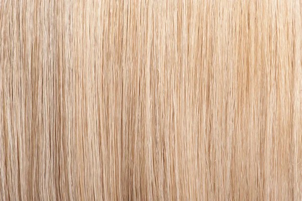 Em linha reta cabelo loiro fundo — Fotografia de Stock