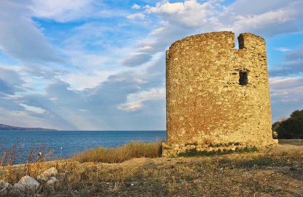 Vecchia torre antica — Foto Stock