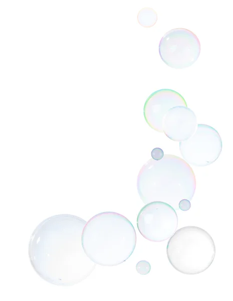 Färgglada bubblor — Stockfoto