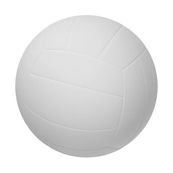 Белый волейбол — стоковое фото