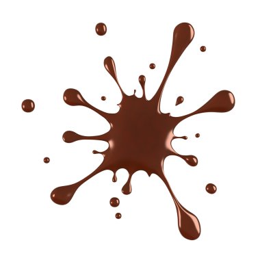 Chocolate blot clipart