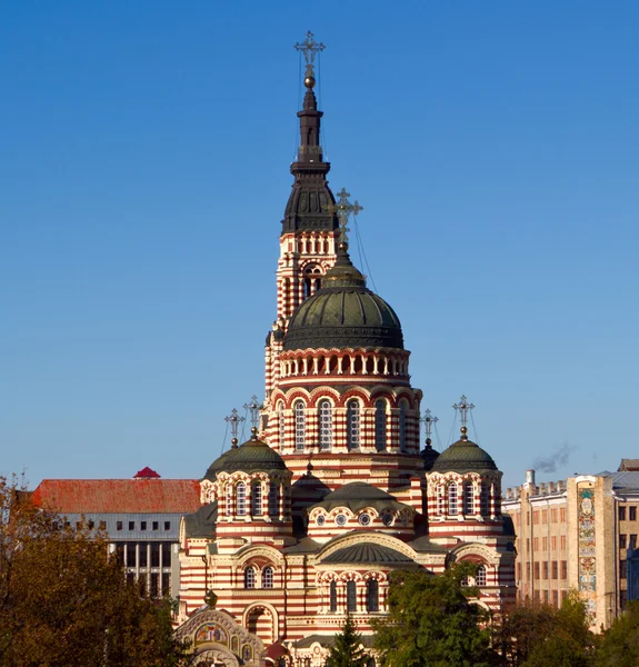 Catedral em Kharkov, Ucrânia — Fotografia de Stock