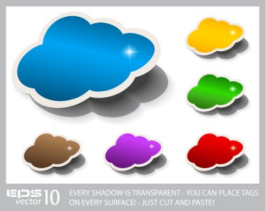 Cloud Computing Speech Bubble clipart