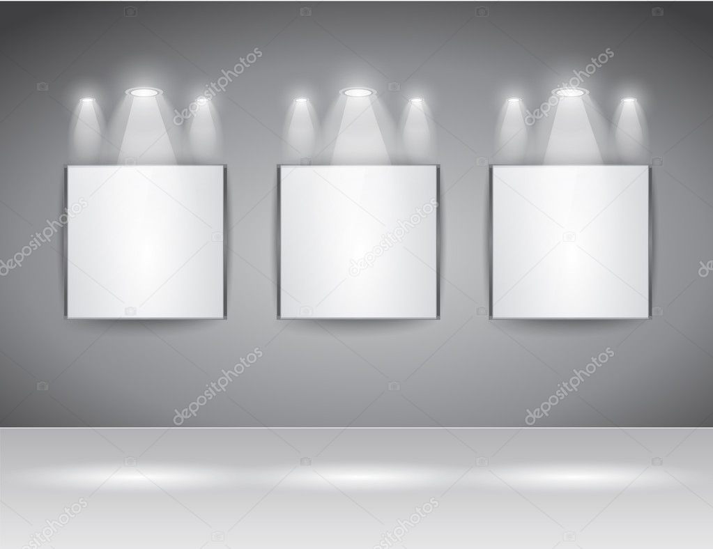 ShowRoom Panel for slogan exposition