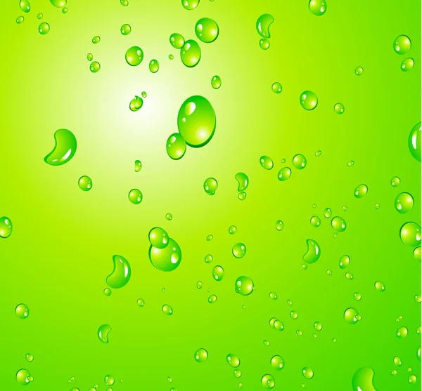 Liquid Drops Background — Stock Vector