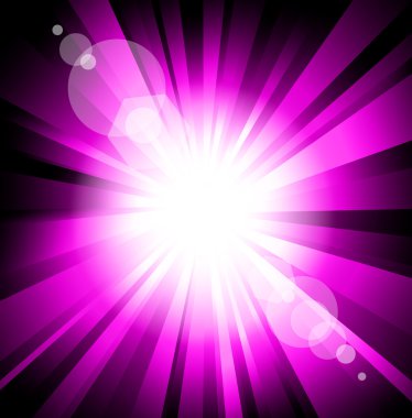 Colorful Explosion Purple Version clipart