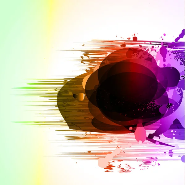 Sterren sparkle achtergrond met kleurovergang regenboog — Stockvector
