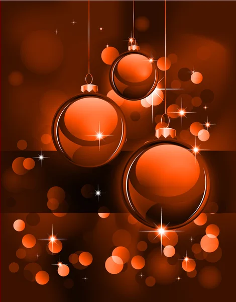 Noël Backgruond avec des détails dorés — Image vectorielle