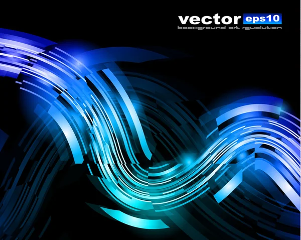 Barevná záře světel s brilantní barvy pro stylové letáky — Stockový vektor