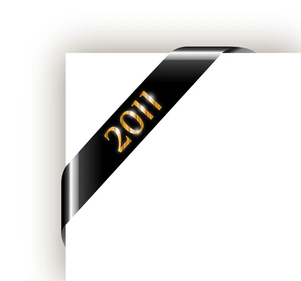 2011 nytt år band — Stock vektor