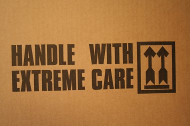 Handle with care clipart