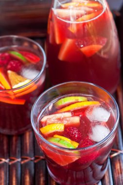 Kırmızı şarap sangria