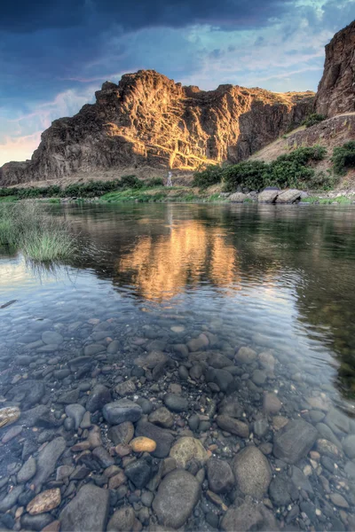 stock image Sunrise Over John Day River