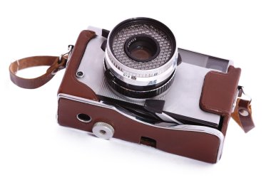 Vintage 35mm camera clipart