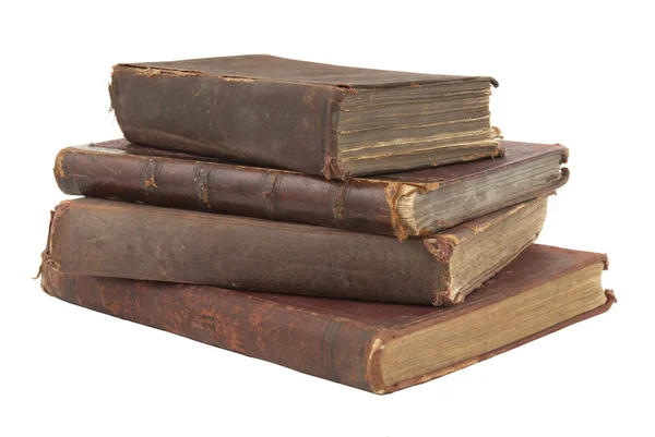 Mucchio di vecchi libri — Foto Stock