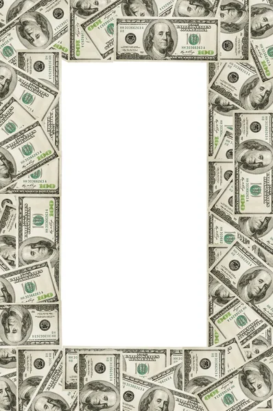 Marco del dólar — Foto de Stock