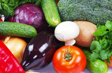 Légumes fond 