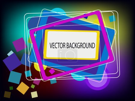 Fond vectoriel abstrait