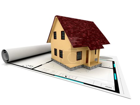 Maison individuelle à vendre sur plan 