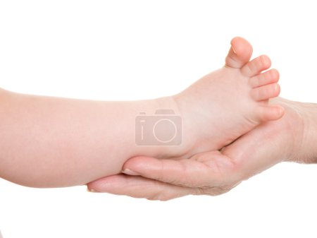 Jambe et main 
