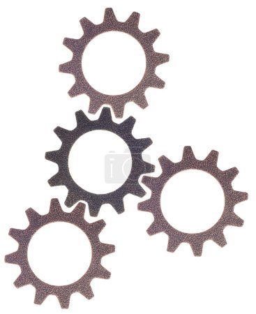 Roue de roue dentée fond 