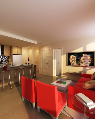 interer appartement moderne 