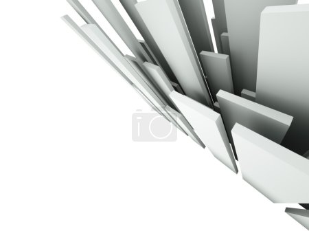 3d abstrait fond architectural