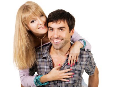 Beau jeune couple 