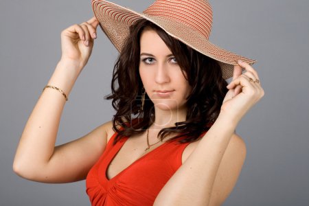 portrait d'une jolie fille