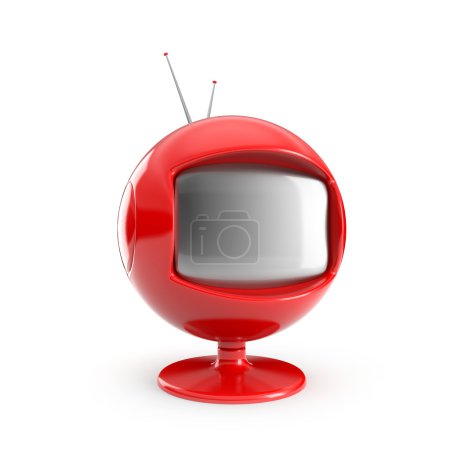 Élégant TV rétro 