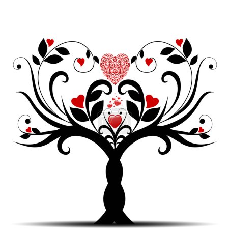 Arbre de Saint Valentin 