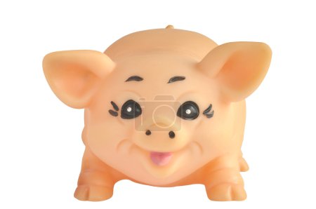 Figurine de porc en caoutchouc 