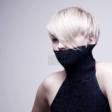 Mode fille blonde 